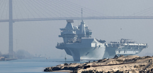 优股平台 英航母罕见部署太平洋, 就是虚张声势, 英高官说出对华政策的无奈