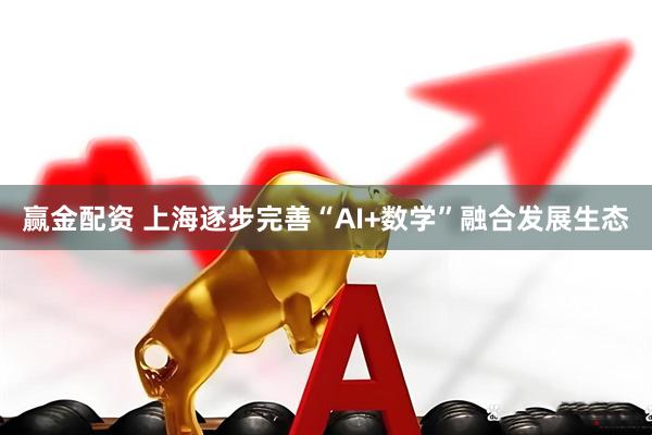 赢金配资 上海逐步完善“AI+数学”融合发展生态