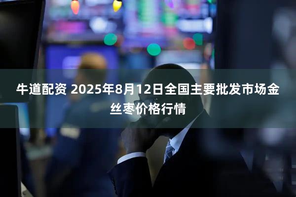 牛道配资 2025年8月12日全国主要批发市场金丝枣价格行情